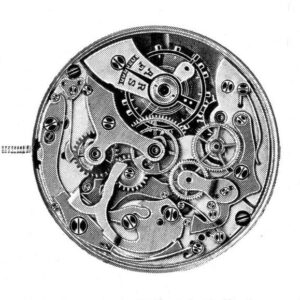 Small Gear Third Wheel for Chronograph Calibre Landeron 47 Ident 51,148 